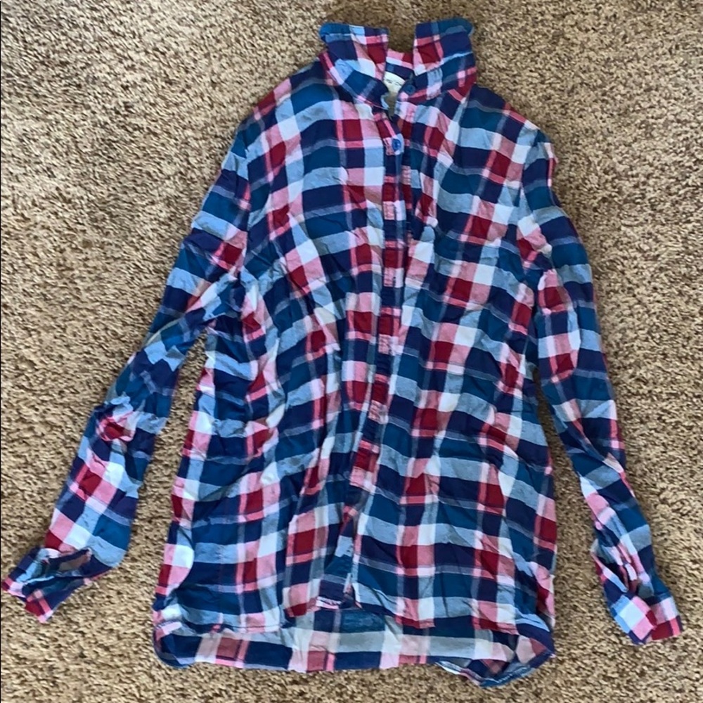 Ms. Bella D Women’s Flannel Button-Up